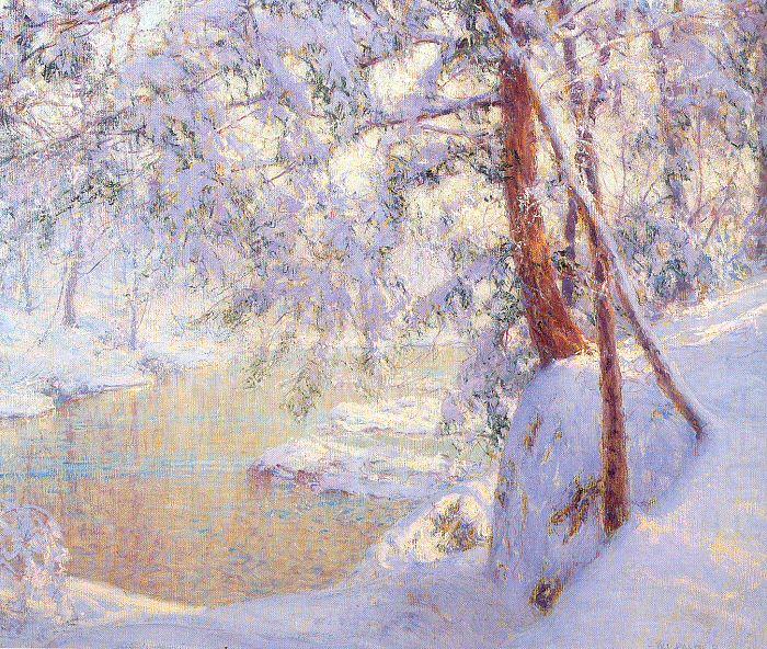 Winter Light and Shadows, Palmer, Walter Launt